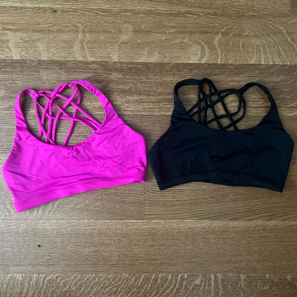 set of 2 sports bras